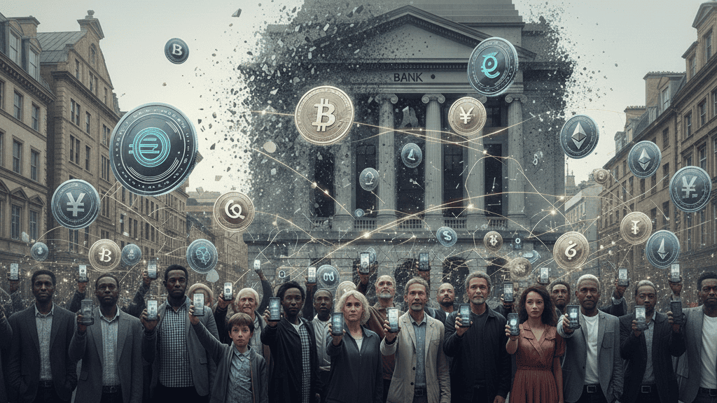 Cryptocurrency is digital money that does not need banks